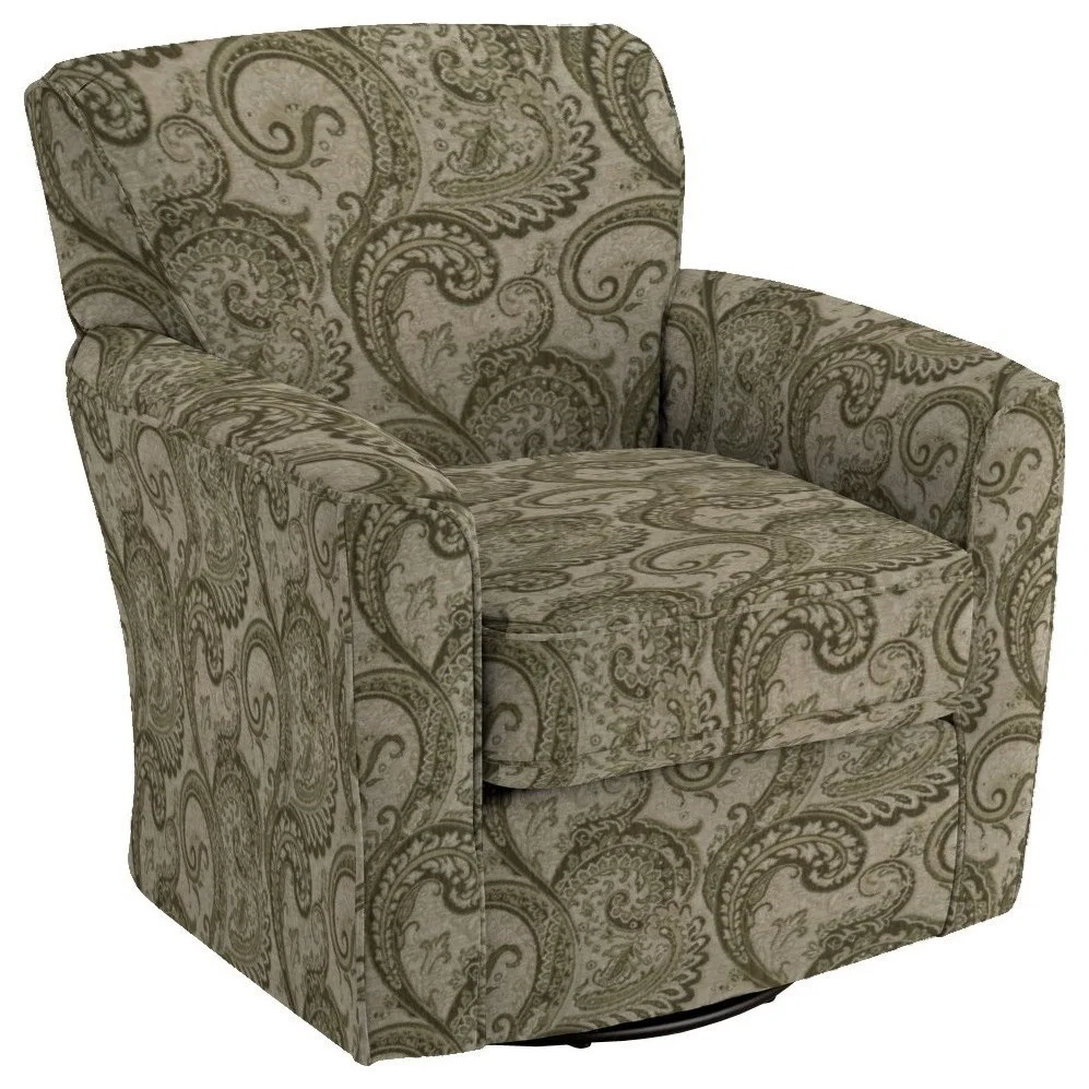 Best Home Furnishings Swivel Barrel Chairs 2888 Kaylee Swivel Barrel